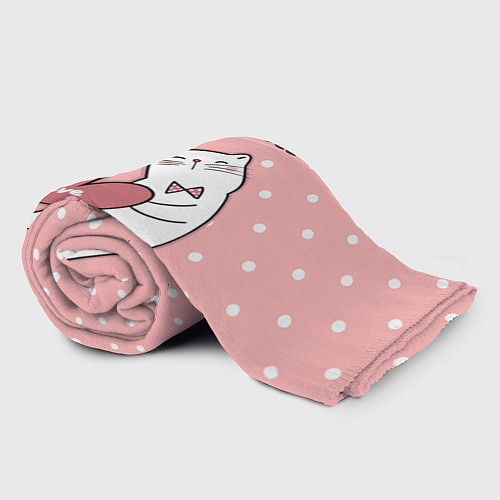 Плед Котята с сердечком - ты моё всё / 3D-Велсофт – фото 2