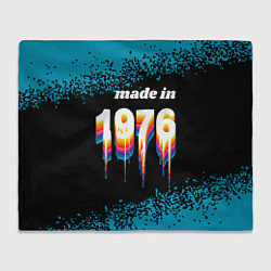 Плед флисовый Made in 1976: liquid art, цвет: 3D-велсофт