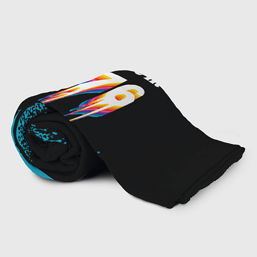 Плед Made in 1976: liquid art / 3D-Велсофт – фото 2