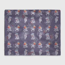 Плед Hippopotamus pattern