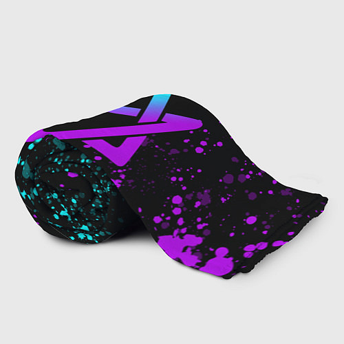 Плед Astro neon emblem / 3D-Велсофт – фото 2