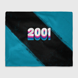 Плед Made in 2001: vintage art