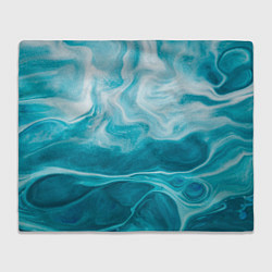 Плед флисовый Морской бриз, цвет: 3D-велсофт