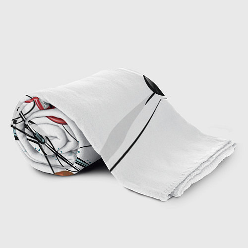 Плед Пингвин- басист / 3D-Велсофт – фото 2