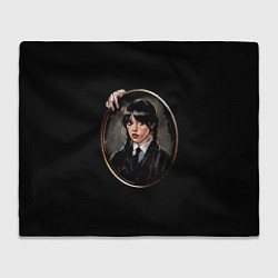 Плед Портрет Уэнсдей Аддамс