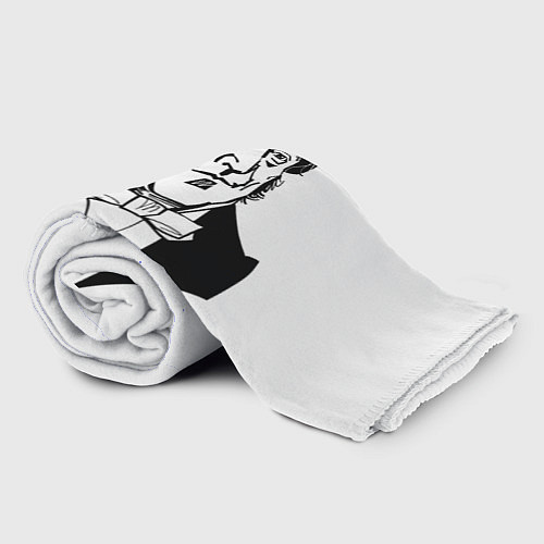 Плед Композитор Джоаккино Россини / 3D-Велсофт – фото 2