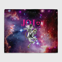 Плед флисовый Made in heaven - stand of Enrico Pucci - Jojo, цвет: 3D-велсофт