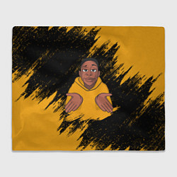 Плед флисовый Хаби Лейм - мем, цвет: 3D-велсофт