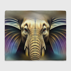 Плед флисовый Мой слон, цвет: 3D-велсофт