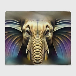 Плед флисовый Мой слон, цвет: 3D-велсофт