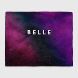 Плед флисовый Belle gradient space, цвет: 3D-велсофт