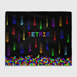 Плед Falling blocks tetris