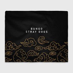 Плед флисовый Bungo Stray Dogs anime clouds, цвет: 3D-велсофт