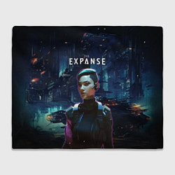 Плед флисовый The expanse - a telltale series, цвет: 3D-велсофт