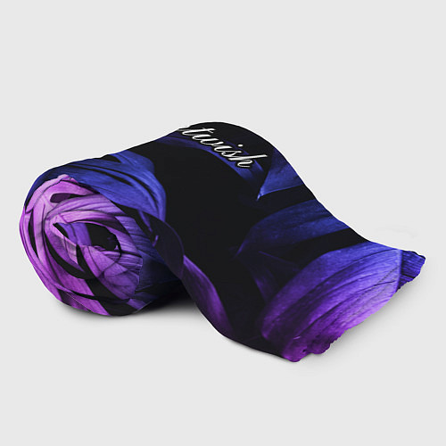 Плед Nightwish neon monstera / 3D-Велсофт – фото 2