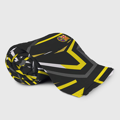 Плед ФК Барселона эмблема / 3D-Велсофт – фото 2