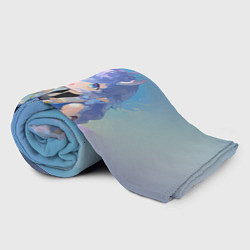 Плед флисовый Bailu Honkai, цвет: 3D-велсофт — фото 2