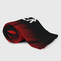 Плед флисовый Slayer red plasma, цвет: 3D-велсофт — фото 2