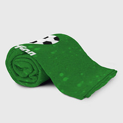 Плед флисовый Люблю футбол, цвет: 3D-велсофт — фото 2