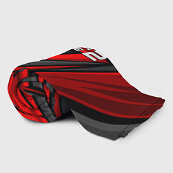 Плед флисовый Counter strike 2 - красный спортивный, цвет: 3D-велсофт — фото 2
