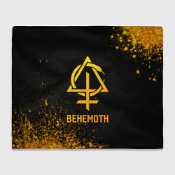 Плед флисовый Behemoth - gold gradient, цвет: 3D-велсофт
