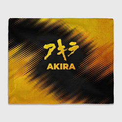 Плед флисовый Akira - gold gradient, цвет: 3D-велсофт