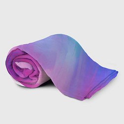 Плед флисовый Абстрактная текстура акварельного градиента, цвет: 3D-велсофт — фото 2