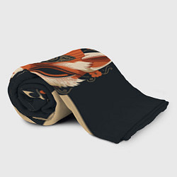 Плед флисовый Лисичкина маска, цвет: 3D-велсофт — фото 2