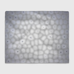 Плед флисовый Размытый сетчатый узор, цвет: 3D-велсофт