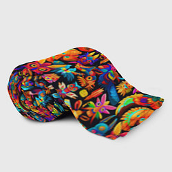 Плед флисовый Мифические монстрики, цвет: 3D-велсофт — фото 2