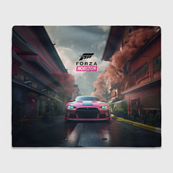 Плед флисовый Forza horizon game, цвет: 3D-велсофт