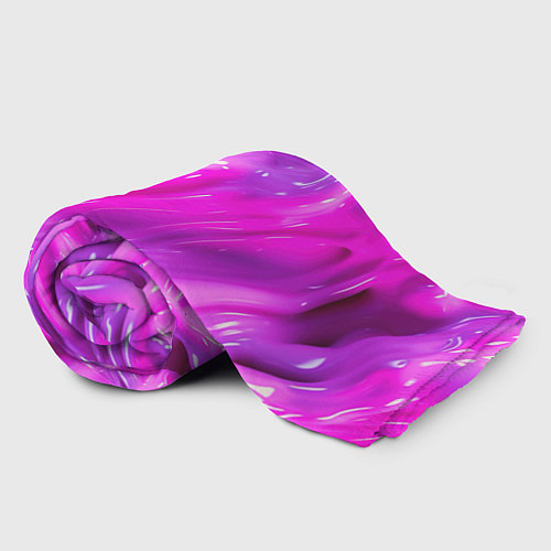Плед Розовая слизь / 3D-Велсофт – фото 2