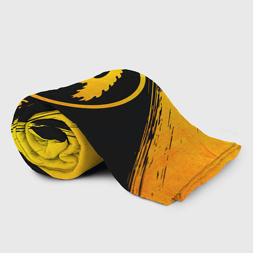 Плед Aerosmith - gold gradient / 3D-Велсофт – фото 2