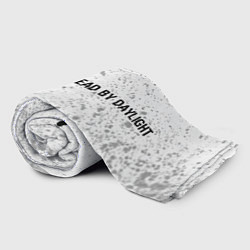 Плед флисовый Dead by Daylight glitch на светлом фоне по-горизон, цвет: 3D-велсофт — фото 2