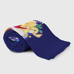 Плед флисовый Paimon: Genshin Impact, цвет: 3D-велсофт — фото 2