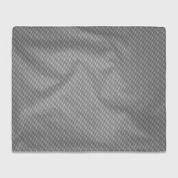 Плед флисовый Перекрестная штриховка, цвет: 3D-велсофт