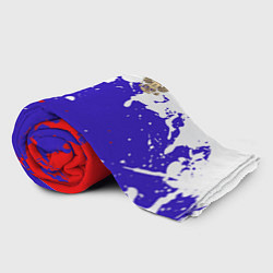 Плед флисовый Российский герб на триколоре, цвет: 3D-велсофт — фото 2
