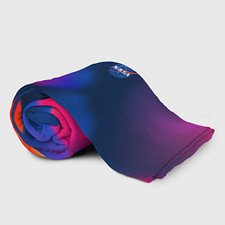 Плед флисовый Nasa gradient sportcolor, цвет: 3D-велсофт — фото 2