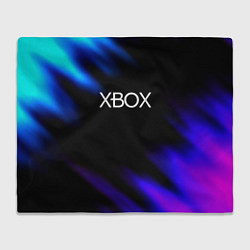 Плед флисовый Xbox neon games, цвет: 3D-велсофт