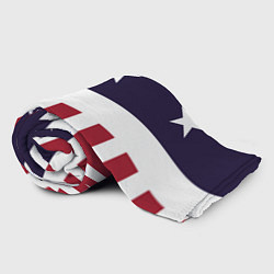 Плед флисовый Флаг Америки, цвет: 3D-велсофт — фото 2