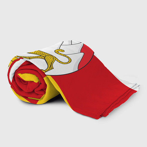 Плед Осетия флаг и герб / 3D-Велсофт – фото 2