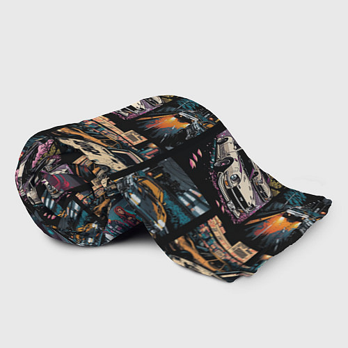 Плед Japanese jdm art / 3D-Велсофт – фото 2