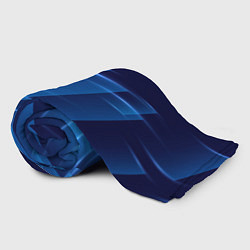 Плед флисовый Blue background, цвет: 3D-велсофт — фото 2