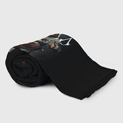Плед флисовый Эдвард Кенуей Assassins black flag, цвет: 3D-велсофт — фото 2