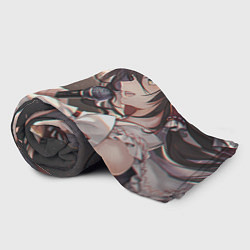Плед флисовый Touhou Project Рейму sings, цвет: 3D-велсофт — фото 2