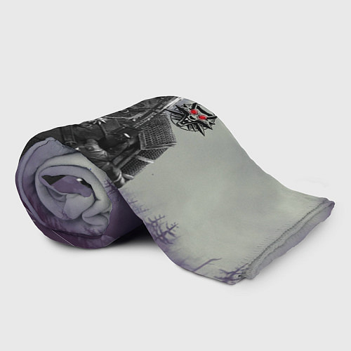 Плед Ведьмак на охоте / 3D-Велсофт – фото 2