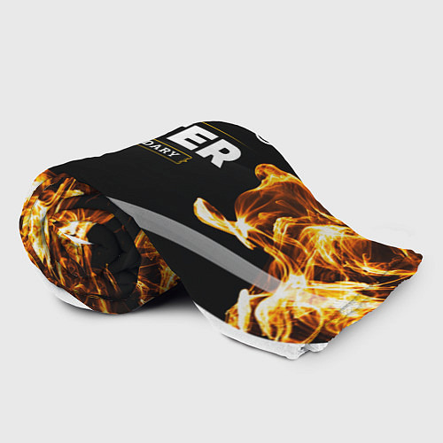 Плед Inter legendary sport fire / 3D-Велсофт – фото 2