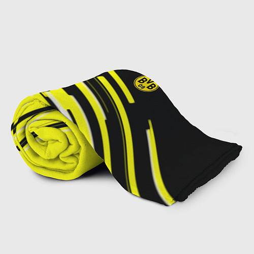 Плед Borussia текстура спорт / 3D-Велсофт – фото 2