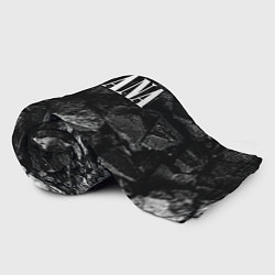 Плед флисовый Nirvana black graphite, цвет: 3D-велсофт — фото 2