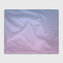 Плед флисовый Градиент лавандовый, цвет: 3D-велсофт